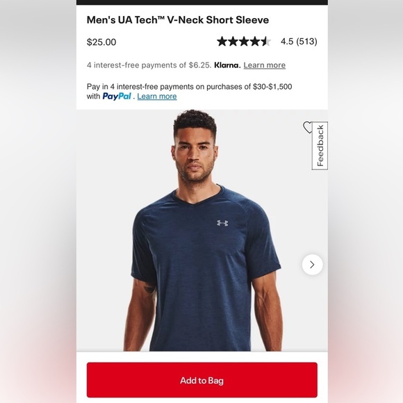 Underarmour Tech shirt - Picture 6 of 8